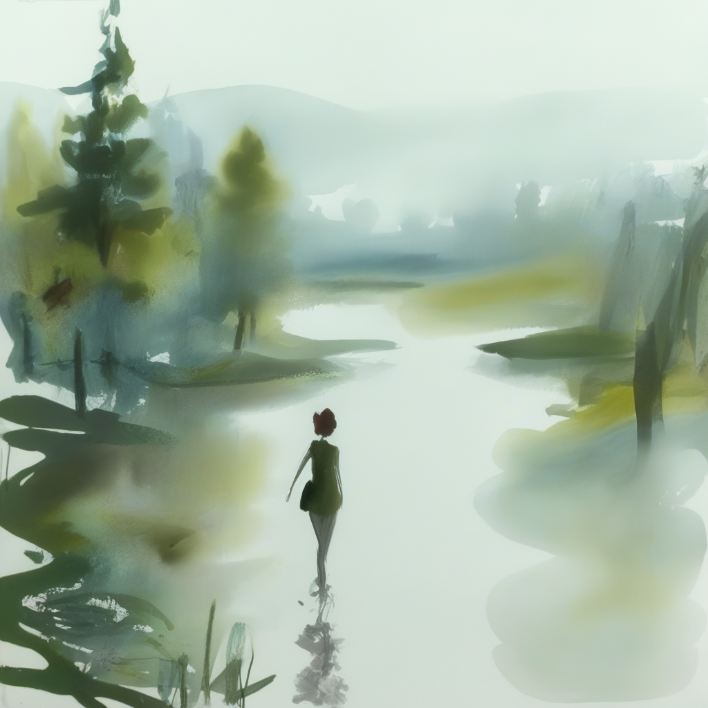 drawix10 girl bathing in the river, trees and forest
<lora:drawix10:1>