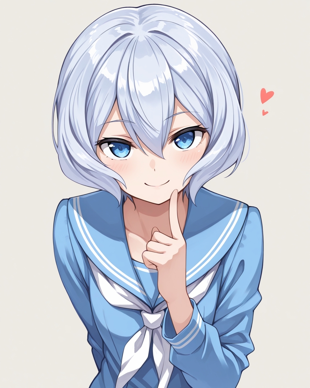 masterpiece, best quality, highres, simple background, looking at viewer, smile,
1girl, kijima_shia, serafuku, 
<lora:kijima_shia_il_v1:0.8>