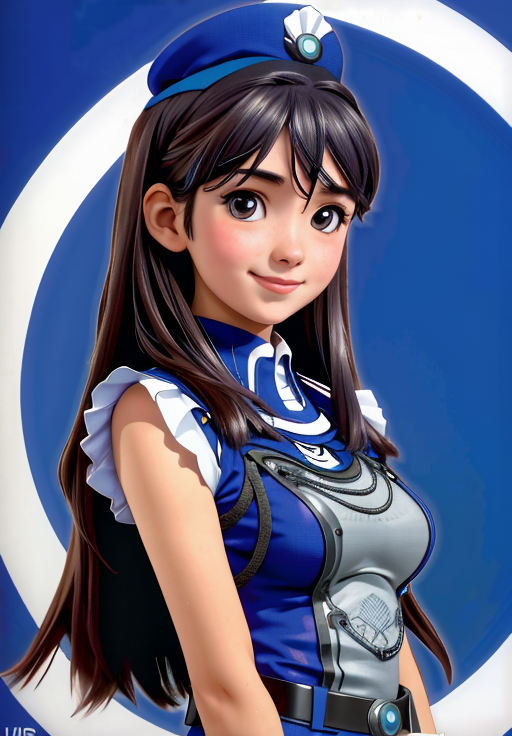 <lora:VividredOperation:0.8>, AoiFutaba, smile, 1girl, solo, upper body, (masterpiece, best quality, absurdres, detailed, ultra-detailed:1.3)