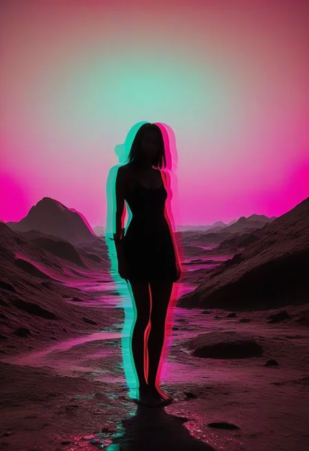 an otherworldly landscape in the style of neon silhouette contrast,
<lora:xl_more_art-full_v1:0.5> <lora:- SDXL - vanta-black_contrast_V3.0:0.4> <lora:SDXL_black_and_color_Sa_May:0.5> dark, black and color <lora:sss:0.7> sss