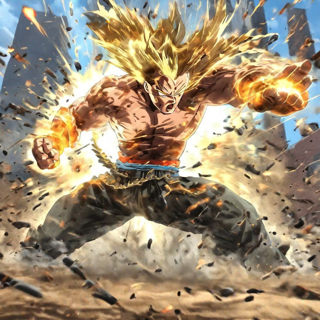 man fighting enemy, guns, power attack, finishing move, action shot