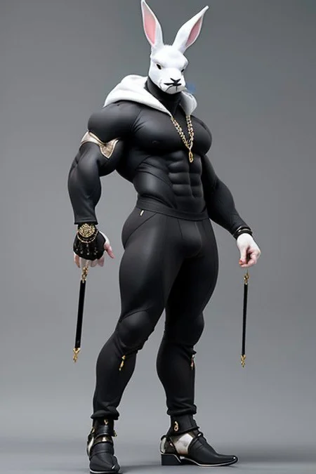 Gay Caucasian man, masculine, hairy, dark colour rubber, tight tracksuit, high stiletto heels, chains, tiny man, hold a gay flag, splitting legs, bunny ears, professional, 4k, highly detailed, magnificent, celestial, ethereal, painterly, epic, majestic, octane render, highly detailed, volumetric, dramatic lighting, side posing, white colour clothes