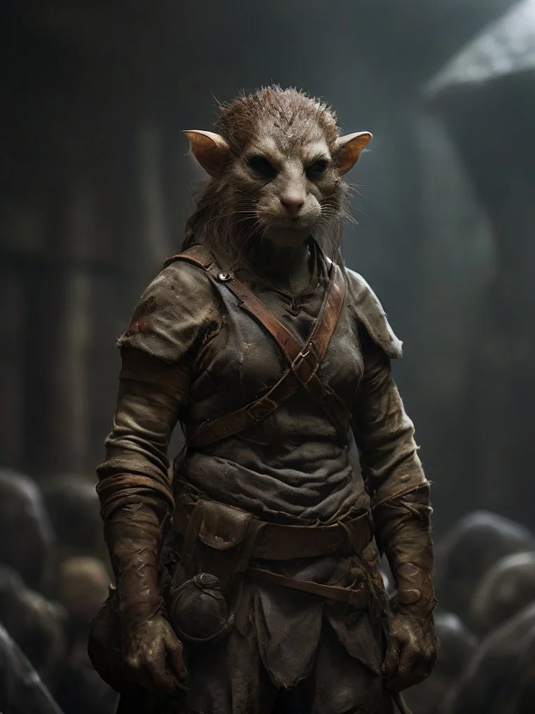 1girl, <lora:Charasilhouette-V1-000004:1.0> charasil style <lora:RPGRatFolkXL:0.8>, RPGRatFolk, rat, warrior, dangerous, deciduous,fantasy, explorer, full body, silhouette, sketch, <lora:offset_0.2:1.0> <lora:RPGOrcXL:0.7> RPGOrc , simple background, hdr, chara design, concept