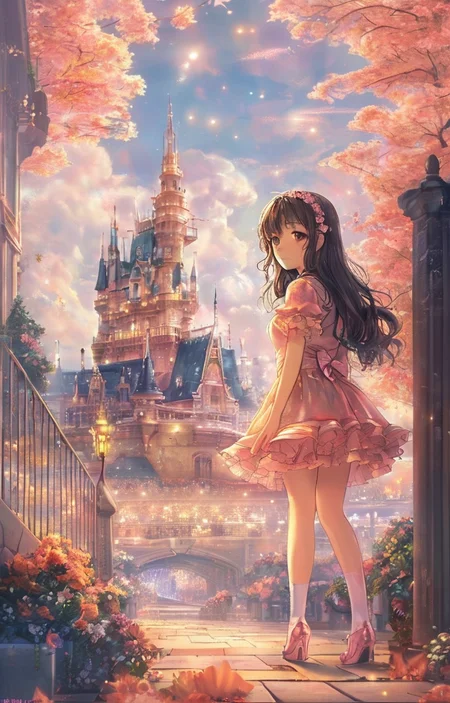 masterpiece,best quality,<lora:tbh326-sdxl:0.9>,illustration,style of Alena Aenami portrait of idolmaster cinderella girls,