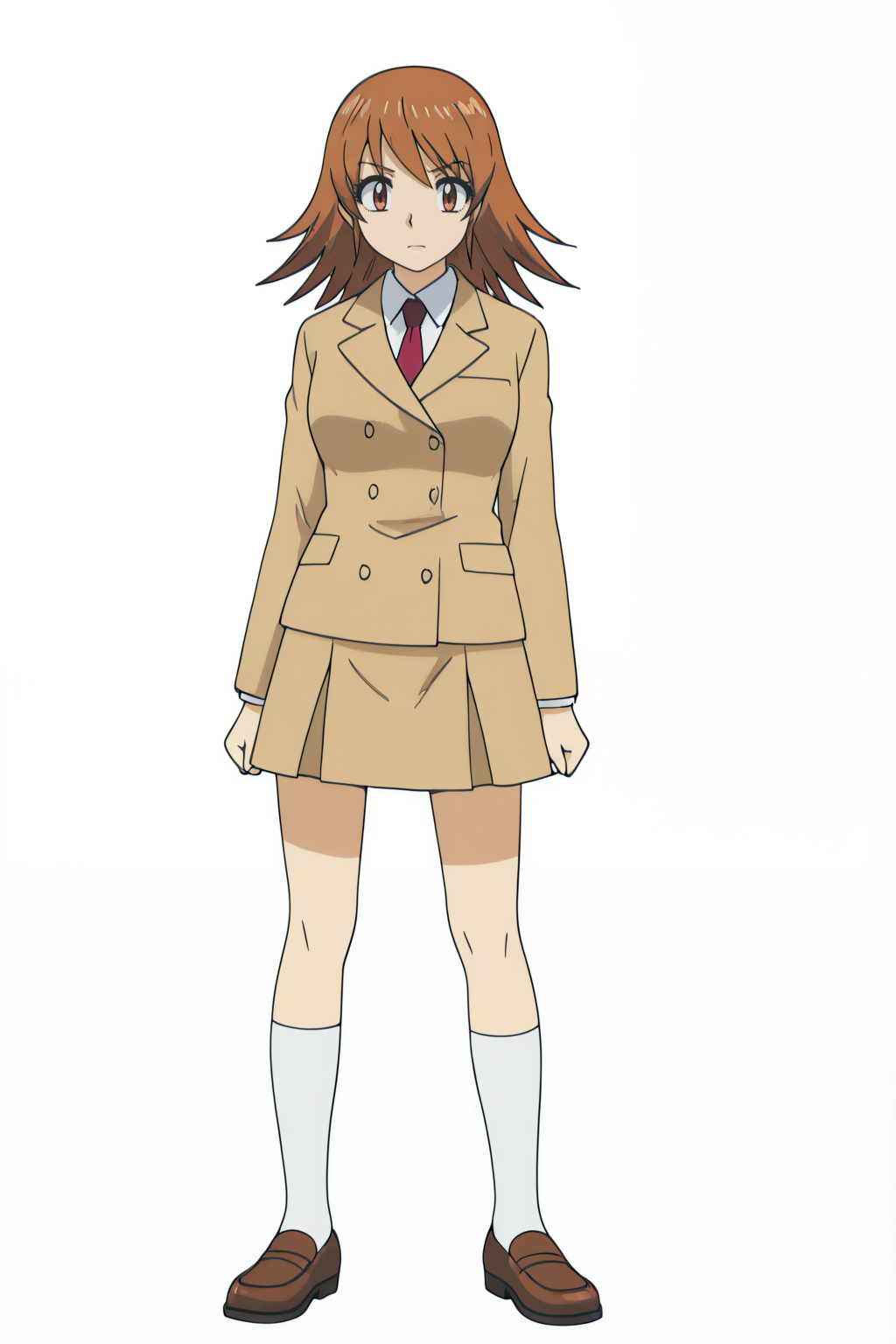Yoshimi Akashi, full body <lora:Zettai_Karen_Children_-_Yoshimi_Akashi_-_illustrious:1>