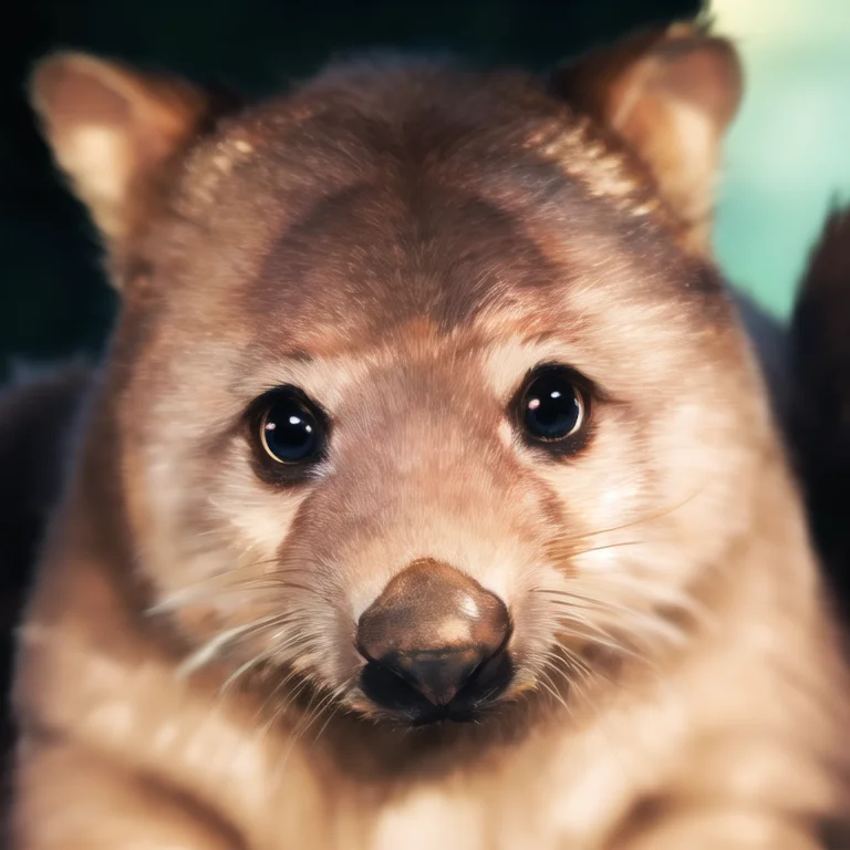 <lora:add_brightness:0.5><lora:add_detail:0.5> <lora:wombat_v1:0.5>1wombat,eyes,
<lora:eye_size_slider_v1:8>
portrait, pov,
sfw