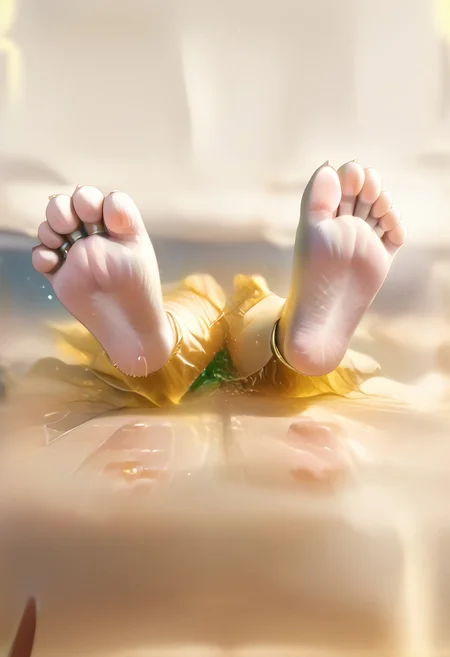 (((Barefoot furry character, full body, cinematic setting, furry female, plantigrade)))
Illustrate a refined and poised ((cat)) with sleek ((silver-gray fur)) and striking aquamarine eyes. Adorned in fashionable attire with subtle botanical patterns. The figure ((lies barefoot on lounger)) in a luxurious spa environment, surrounded by potted plants like botulinum-producing Clostridium botulinum, amidst bottles labeled "serum" and "elixir," referencing the medical use of botulinum toxin. showing paws soles to viewer.
BREAK, detailed background, 8K, (masterpiece:1.5), intricate details, highly detailed, extreme detail, octane render, fine art, best quality, highres, (detailed face:1.5), ((full_body)), UHD, (((perfect hands))), low light