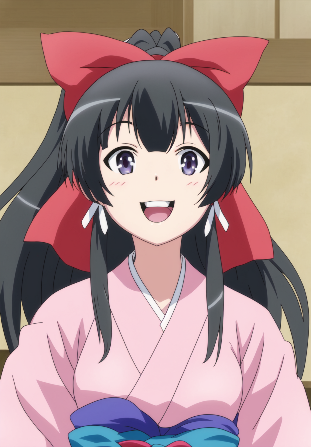 <lora:Yae_Kokonoev2:0.8>, Yae_Kokonoe, 1girl, solo, smile, happy, looking up
