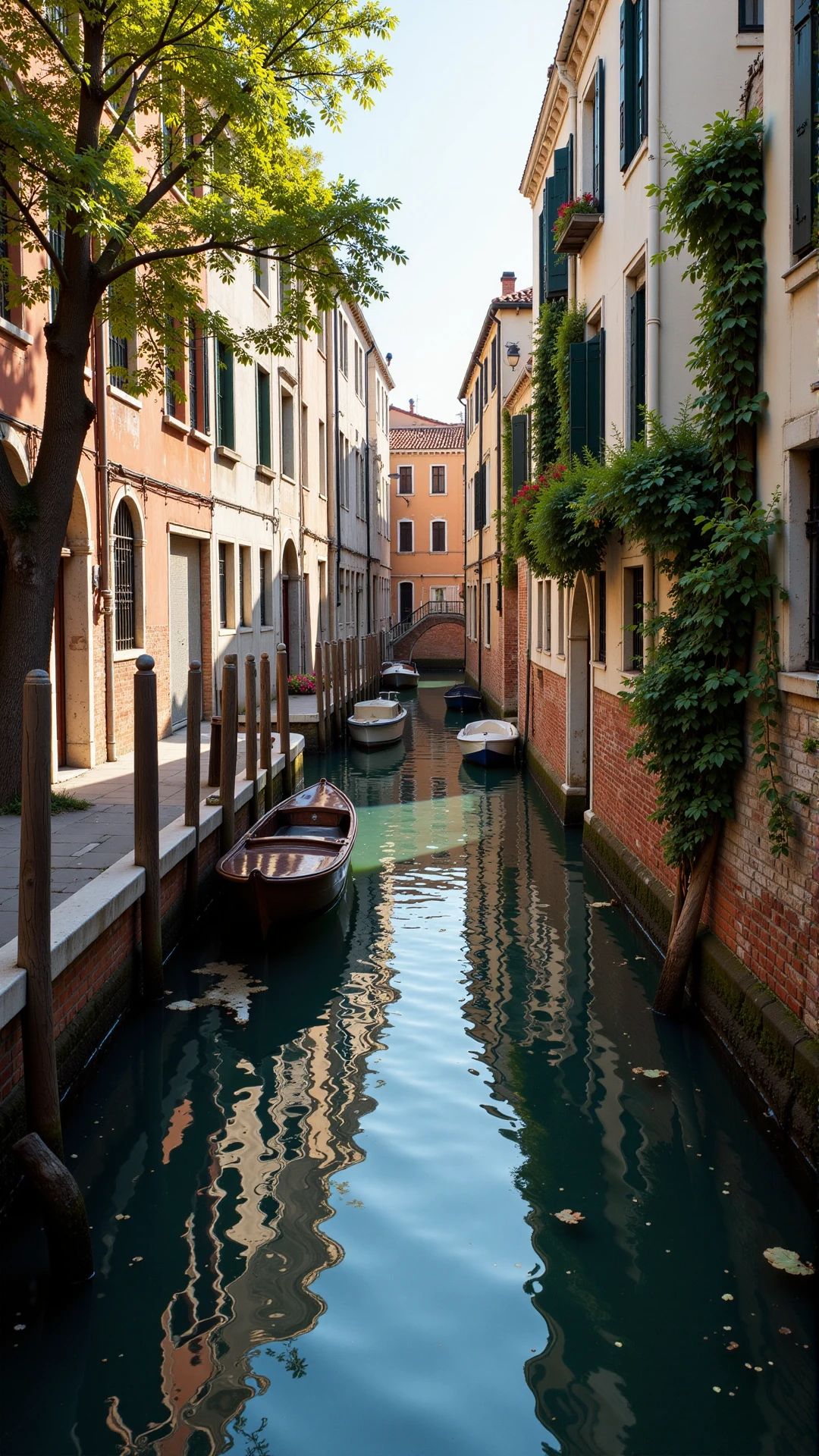 photo, photography, Fujifilm XT-4 Viltrox, A canal in Venice landscape, early morning, very intricate, very detailed, realistic. sharp, bright, colorful, film grain, high contrast, <lora:Anti-Blur:1><lora:Insane Detail Slider:0.25>  <lora:flux.1_lora_flyway_Epic-detail_v2:0.3> <lora:fluxenhancer:0.25>