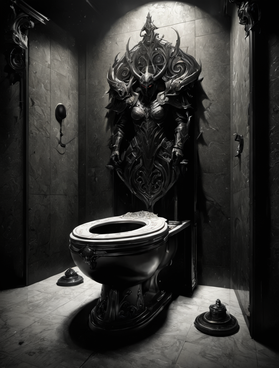 drkfntasy toilet,evil,cinematic,epic,masterpiece,awardwinning,<lora:darkfantasystyle-step00000300:1>