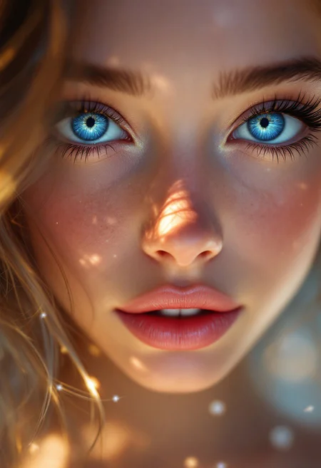 hyperrealistic digital painting by Jeremiah Ketner and J. Scott Campbell, shallow depth of field, realistic anime, bokeh, lifelike anime woman, closeup on cute face and body, eyes, lips, light and shadows on face, Irish girl
