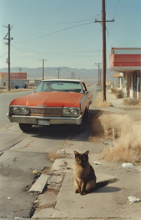 masterpiece,best quality,<lora:tbh172-sdxl:0.9>,illustration,style of Stephen Shore