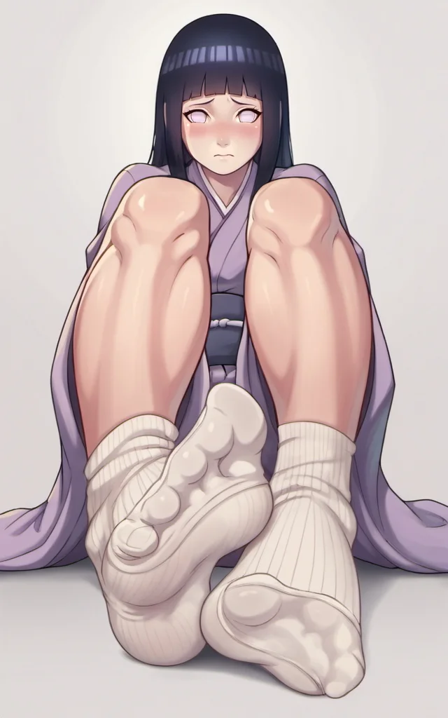 score_9,score_8_up,score_7_up,score_6_up,score_5_up,score_4_up,(source_anime),1girl,simple background,hyuuga hinata,naruto shippuuden,shy,long hair,kimono,full body,white tabi socks,anime coloring,<lora:l_u_pony:1>,l_u_pony,l_u,foot focus,