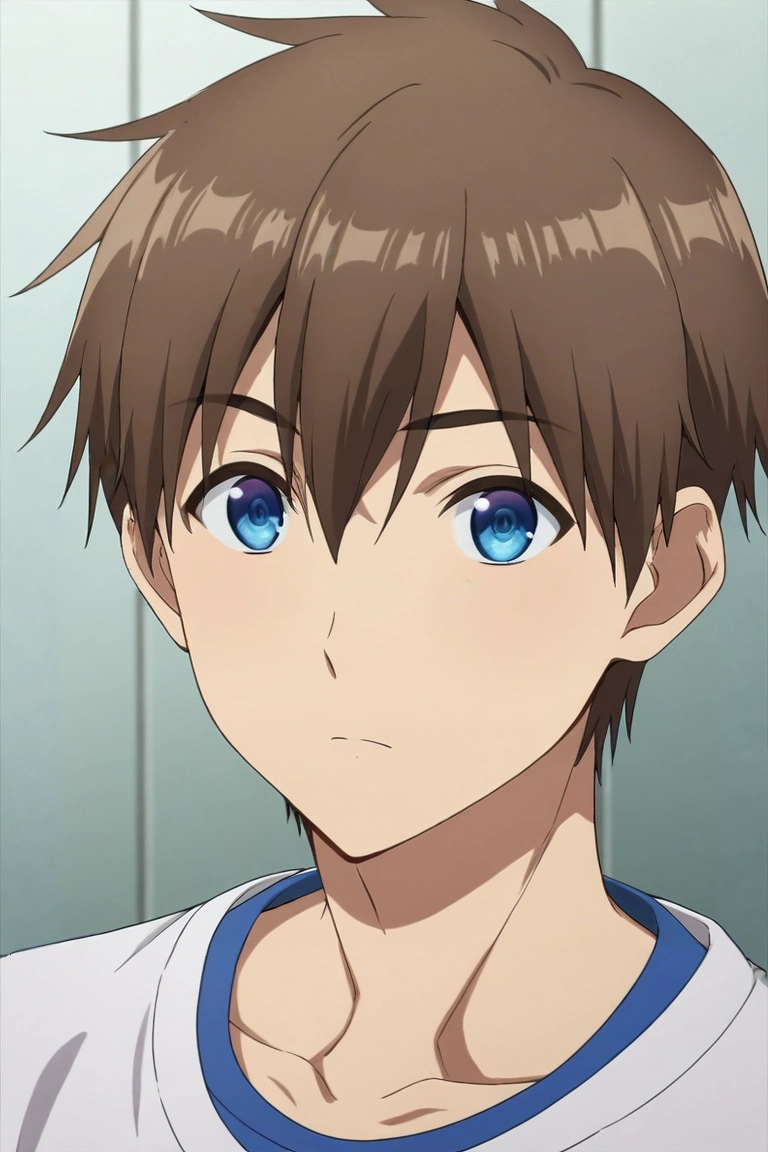 score_9, score_8_up, score_7_up, , rating_safe, intricate details, , looking at viewer, depth of field, 1boy, solo, male focus, <lora:kyouya_hashiba_pony:0.86>, kyouya_hashiba, brown hair, blue eyes, short hair, bangs, hair between eyes, , , <lora:sdxl_lightning_8step_lora:1>