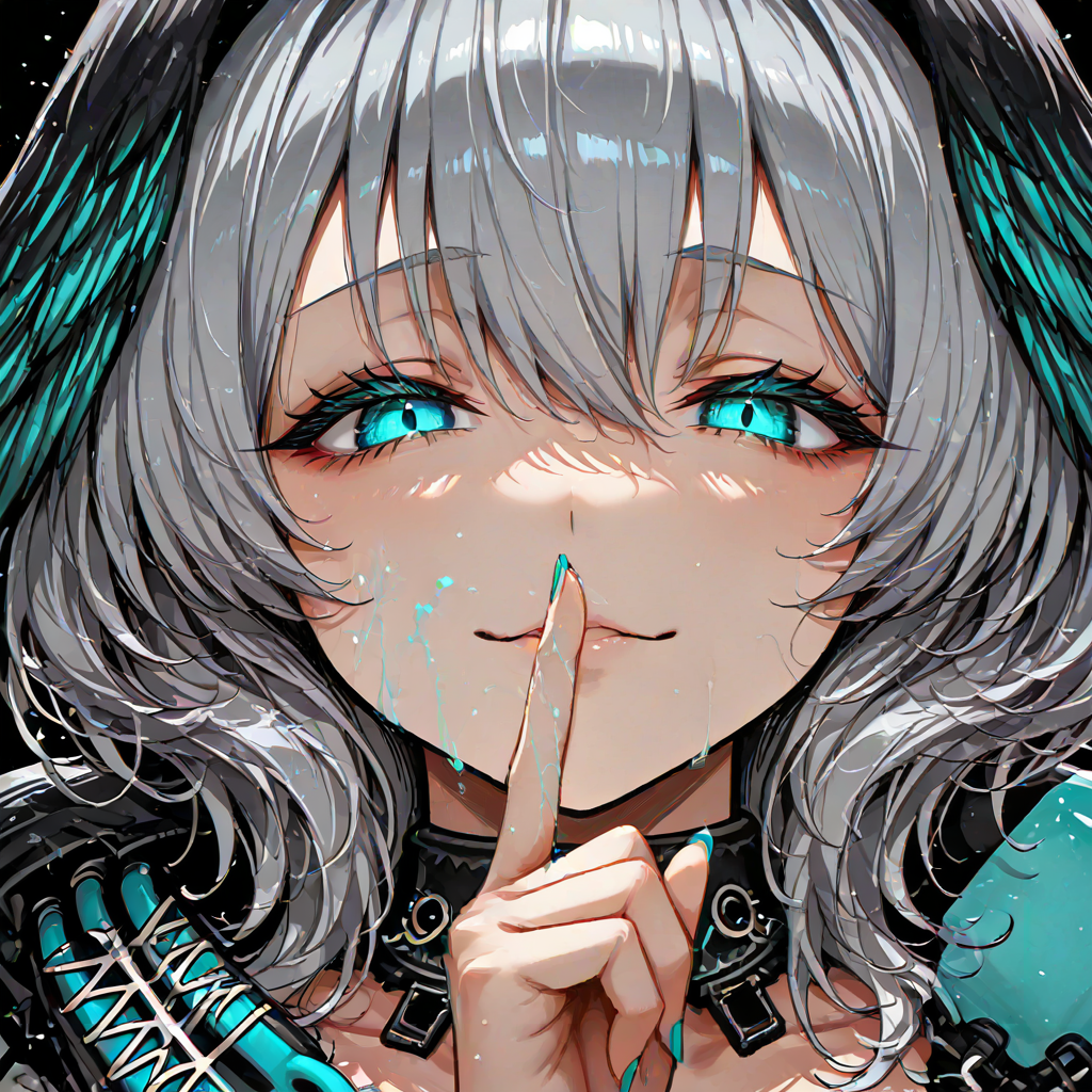 artist:Warugaki, ho'olheyak \(arknights\), village, masterpiece, best quality, amazing quality, very aesthetic, absurdres, newest,

subsurface scattering, translucent skin,
sun light

absurdres, highres, 1girl, aqua nails, black background, blunt bangs, close-up, coat, detached collar, fingernails, glint, glowing, glowing eyes, gradient hair, gradient wings, grey hair, hair between eyes, {||hand up|, full body, head wings, index finger raised, looking at viewer, looking up, multicolored hair, multicolored wings, , shade, sharp fingernails, short hair, solo, upper body, wavy hair, wings

linear hatching, liquid splash, melt, vivid colors, psychedelic, acid trip, highly detailed, absurdres, surreal, meandering lines, rainbow gradient swirls, Striped, warp, distortion,
surrealism, scenery