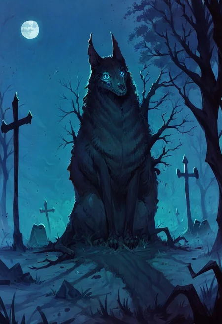 score_9, score_8_up, score_7_up, score_9, score_8_up, score_7_up, GLSHS, halloween, tombstone, graveyard, tree, moon, bare tree , 1girl, staring at viewer , black witch costume , orange hair , blue eyes , ((Masterpiece, high quality, best quality, beauty and aesthetics,detailed face)), outdoors, cross, sky, grave, full moon, cloud, night, glowing, bats, ghost on background, , ghost costume, pumpkin, jack-o'-lantern