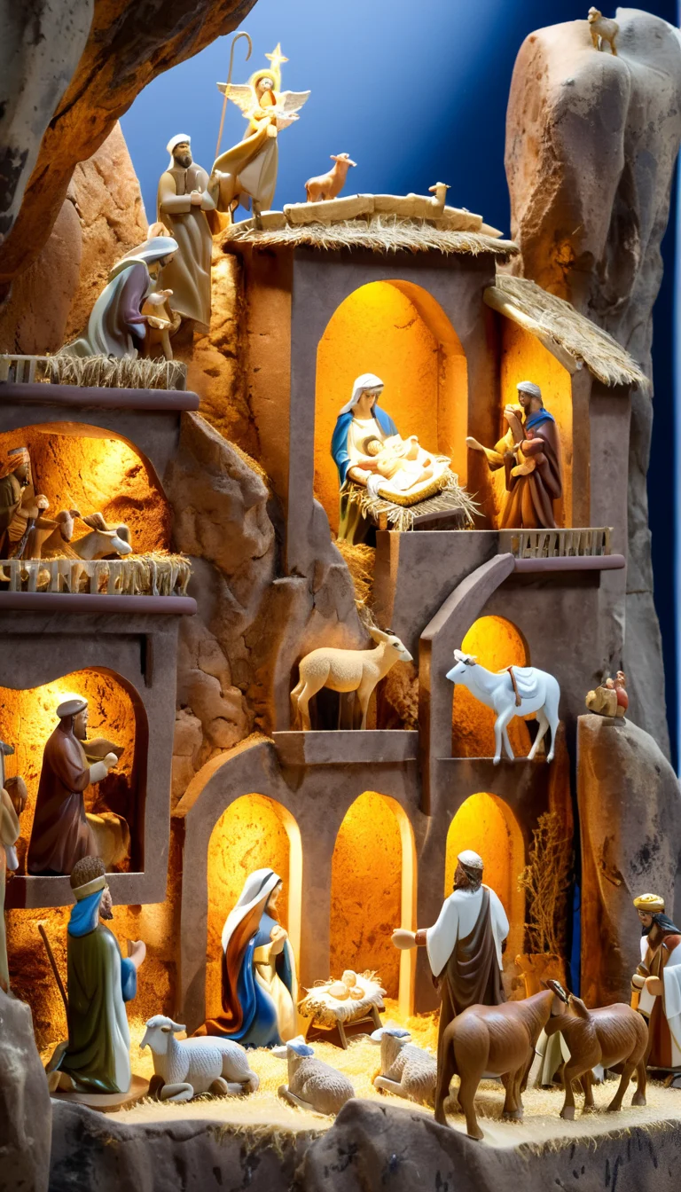 breathtaking Nativity Scene, scenery, detailed background, masterpiece, best quality, high quality, absurdres <lora:nativity_scene_xl_v1:1> . award-winning, professional, highly detailed