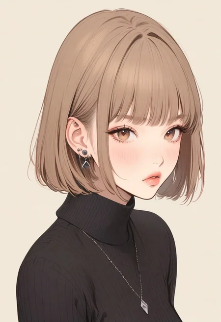 1girl, neck