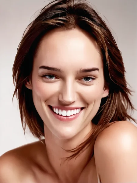 1girl, portrait, white background, brunette, smile,
<lora:barb-synth-xl-lora-1:1>