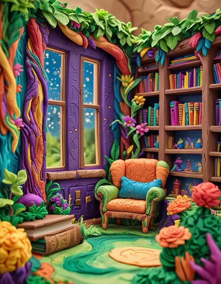 magical library <lora:novuschroma51 style:1.05> novuschroma51 style