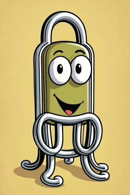 Charming Clippy, illustration