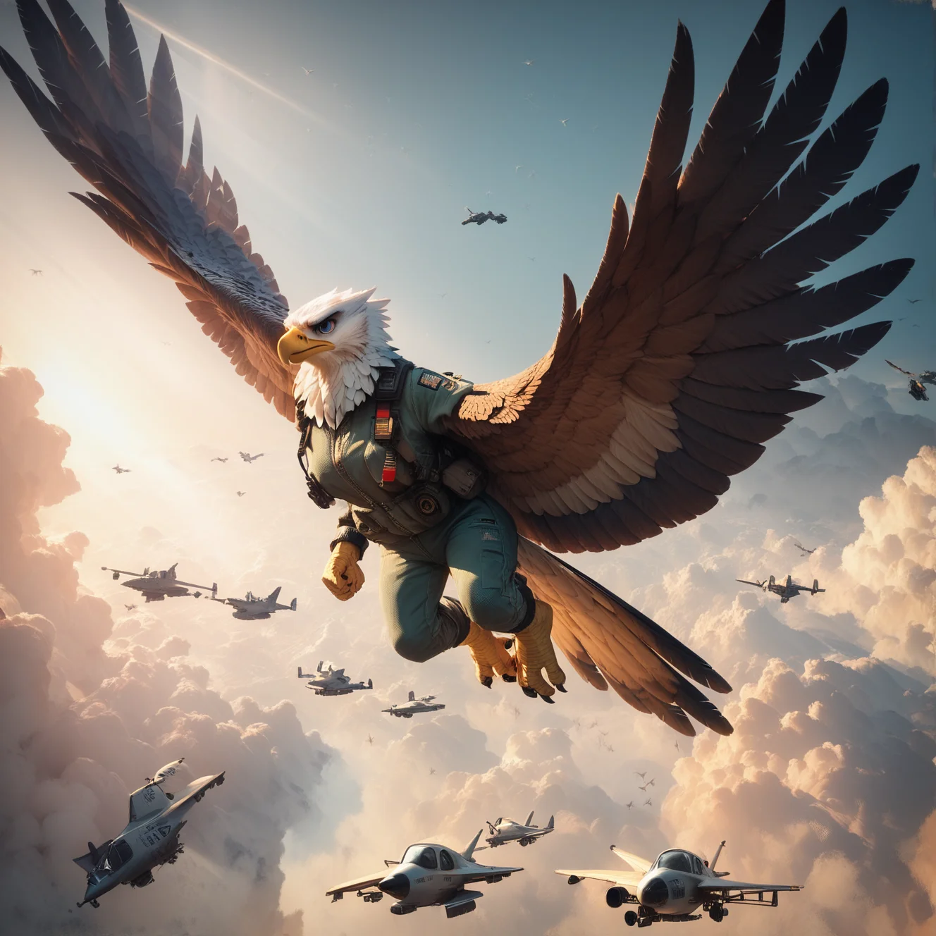 score_9, score_8_up, score_7_up, score_6_up,score_9, anthro,, wings, flying, eagle, aviator, pilot, epic, masterpiece, majestic, light rays,angry, worried, <lora:Anthro_birds_for_pony_-_2:0.9>, cute,  detailed,