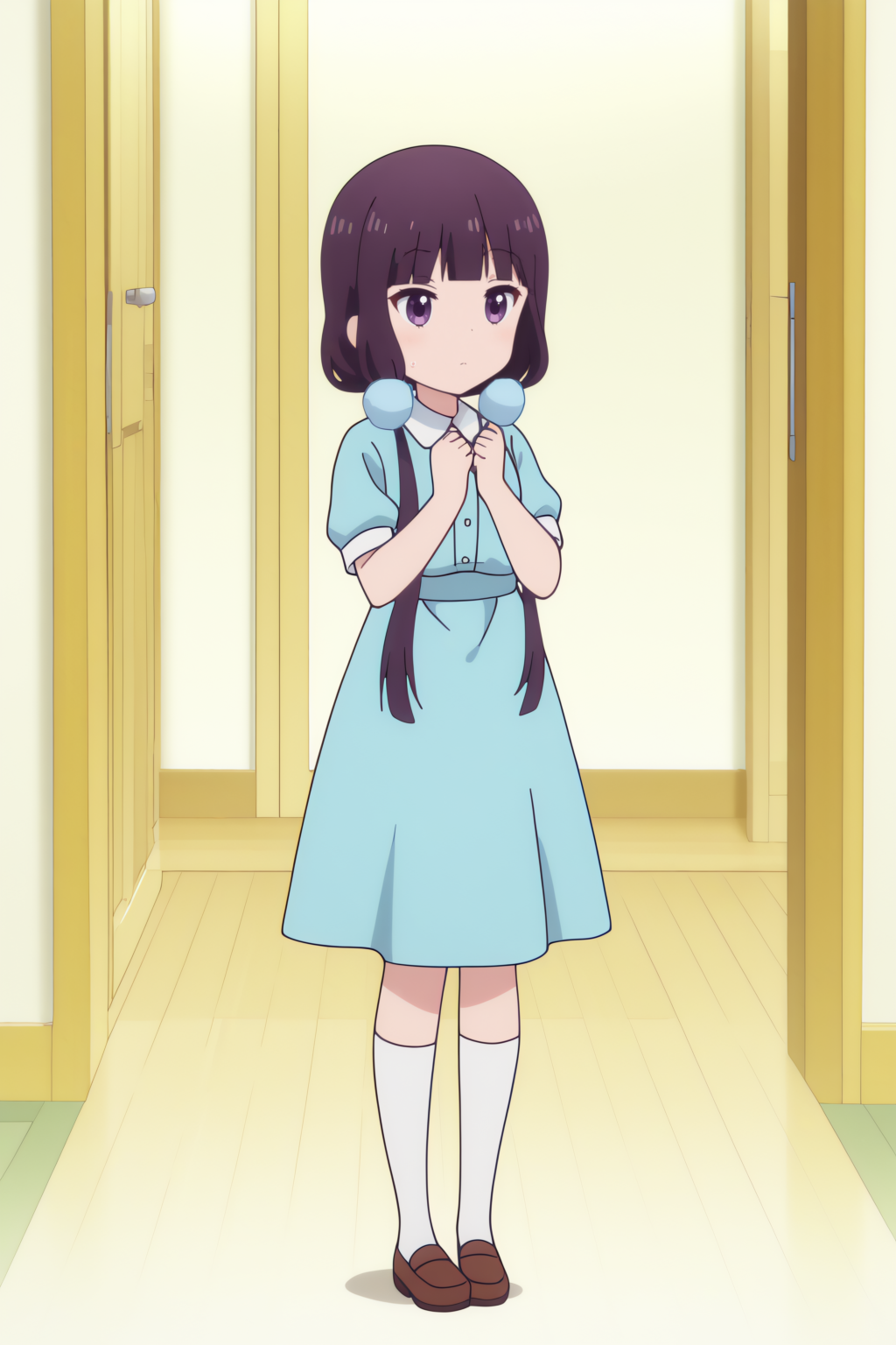 newest, full body, Maika Sakuranomiya <lora:Blend_S_-_Maika_Sakuranomiya_-_illustrious:0.8>