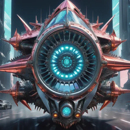 ((best quality)), ((masterpiece)), ((realistic,digital art)), (hyper detailed),DonMR0s30rd3rXL Gigantic Conveyance, Fins, Heated Windshield, Copper, Utilitarian, Waxy Coating,, octane rendering, raytracing, volumetric lighting, Backlit,Rim Lighting, 8K, HDR, <lora:DonMR0s30rd3rXL-000012:1>