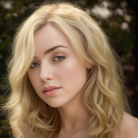 Peyton List Random posture, (raw photo,8k,photorealistic:1.3),(masterpiece, best quality), 35mm shot, 8k,Fujifilm XT3,masterpiece, beautiful detailed face, beautiful detailed eyes, ultra realistic details, sharp focus, looking at viewer, detailed skin,on back, (a young girl, solo) , (detailed beautiful face, detailed perfect skin), (beautiful detailed eyes), extremely detailed, high res, best quality, full body, 1girl, bare shoulders, blonde hair, long hair, best quality, bedroom, nude, naked, nsfw looking at viewer, solo, bokeh, professional light, detailed skin <lora:Peyton List:1>