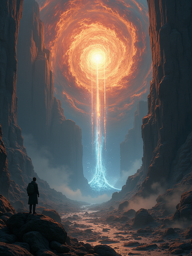 A mysterious region composed of high-dimensional space fragments. These fragments contain physical laws and phenomena beyond human imagination. Explorers will feel a strong cognitive impact in this region, as if their thinking is infinitely expanded.