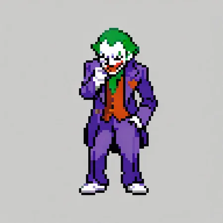 joker 
 <lora:pk_trainer_xl_v1-1:0.8>
 simple background
