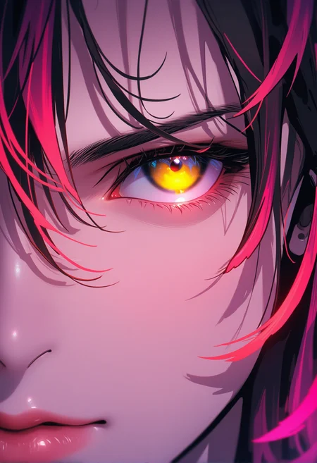 bv-anibrush. A close-up shot of a stunning beautiful young woman in anime style. The scene is ethernal., <lora:bv-anibrush-v1-flux.safetensors:1.0:1.0>