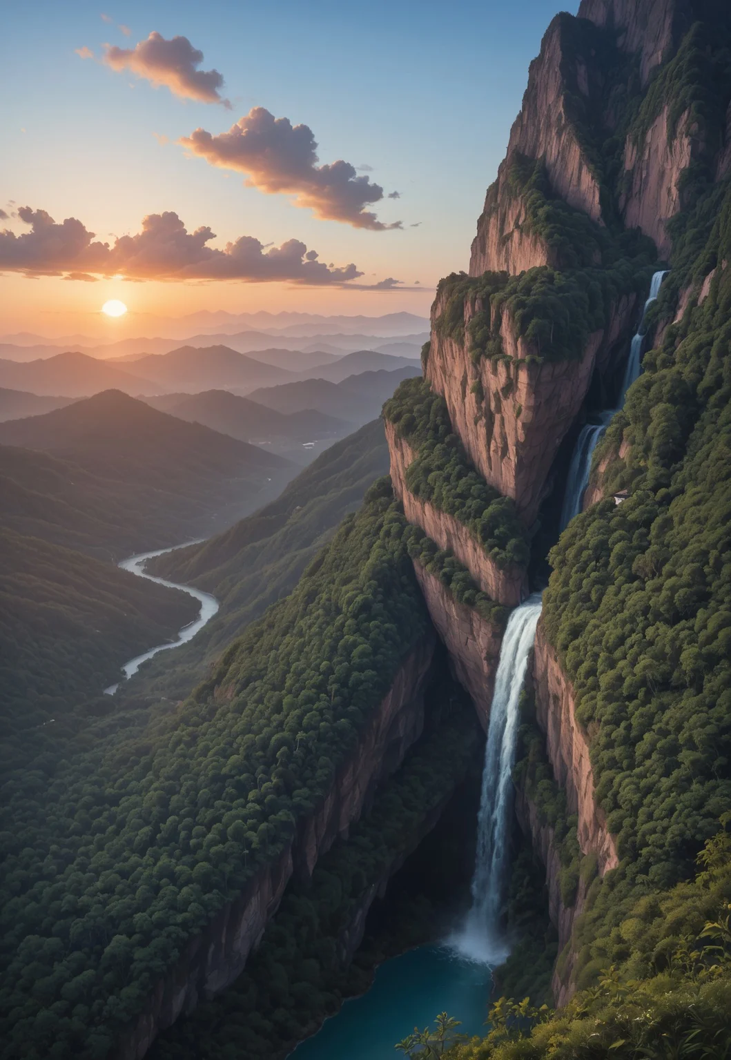 (masterpiece:1.4), (colourful, soft cinematic light:1.1), incredibly lifelike, Extremely high-resolution details, 8k, best quality, extremely detailed, contrast,
(top view), (flying separately paradise islands fly in outer space), waterfall, floating
separately tropical island, (oil paint, oil art,) cloud, sunset, mountains, rainbow, haze,
(8k uhd:1,4)
(((full-clothed))),
<lora:add-detail-xl:1>
<lora:Dynamic Poses:1>