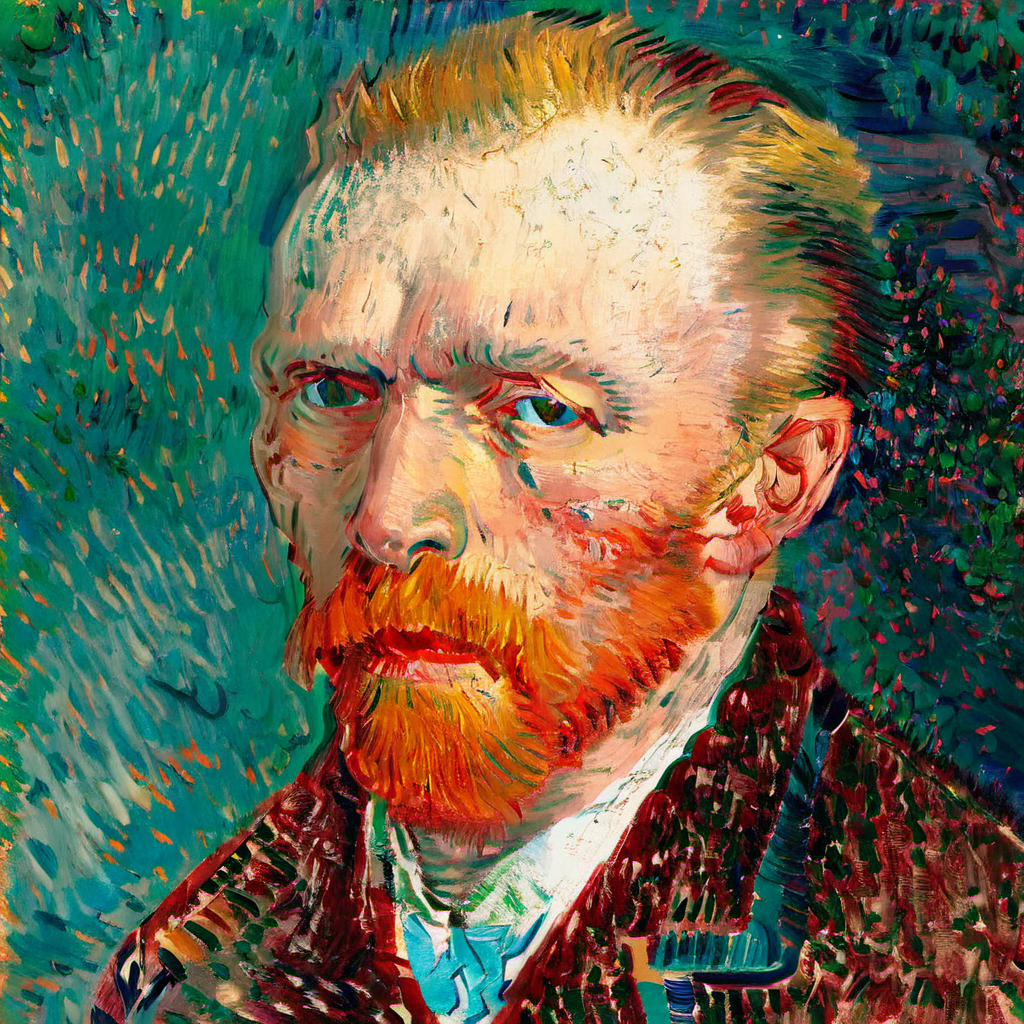 vg, painting, self portrait  <lora:vincent_van_gogh_xl:1>