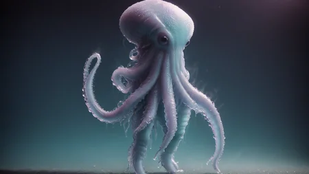 FULL BODY PIC, cinematic film still (single:1.6) (realistic:1.1) (tentacool:1.5) <lora:great_lighting:1> <lora:Ice:1> . shallow depth of field, vignette, highly detailed, high budget, bokeh, cinemascope, moody, epic, gorgeous, film grain, grainy, <lora:DrippingCheeseStyle:-0.1> <lora:DetailMaximizer:1>