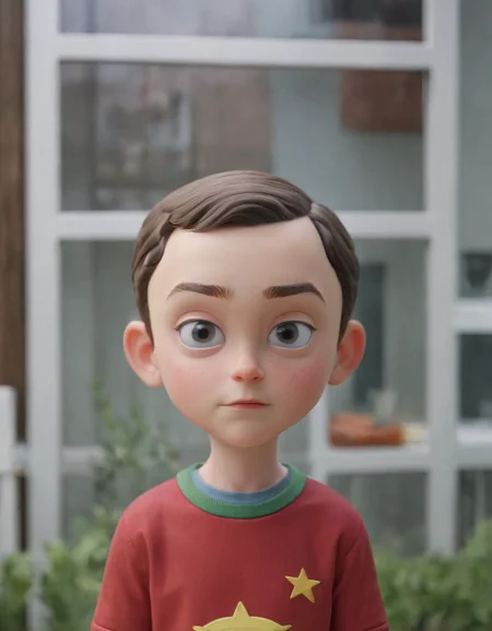 3D cinematic film.(Iain Armitage as Young Sheldon Cooper:1.6), (caricature:0.2). bokeh, professional, 4k, highly detailed <lora:SamaritanEsdxl:0.45> <lora:wegg:0.55> <lora:filmicVibesXL_v1.1:0.2> <lora:koud:0.2> skin imperfections. cute big circular reflective eyes, (brilliantly precocious with an endearing innocence:1.2)