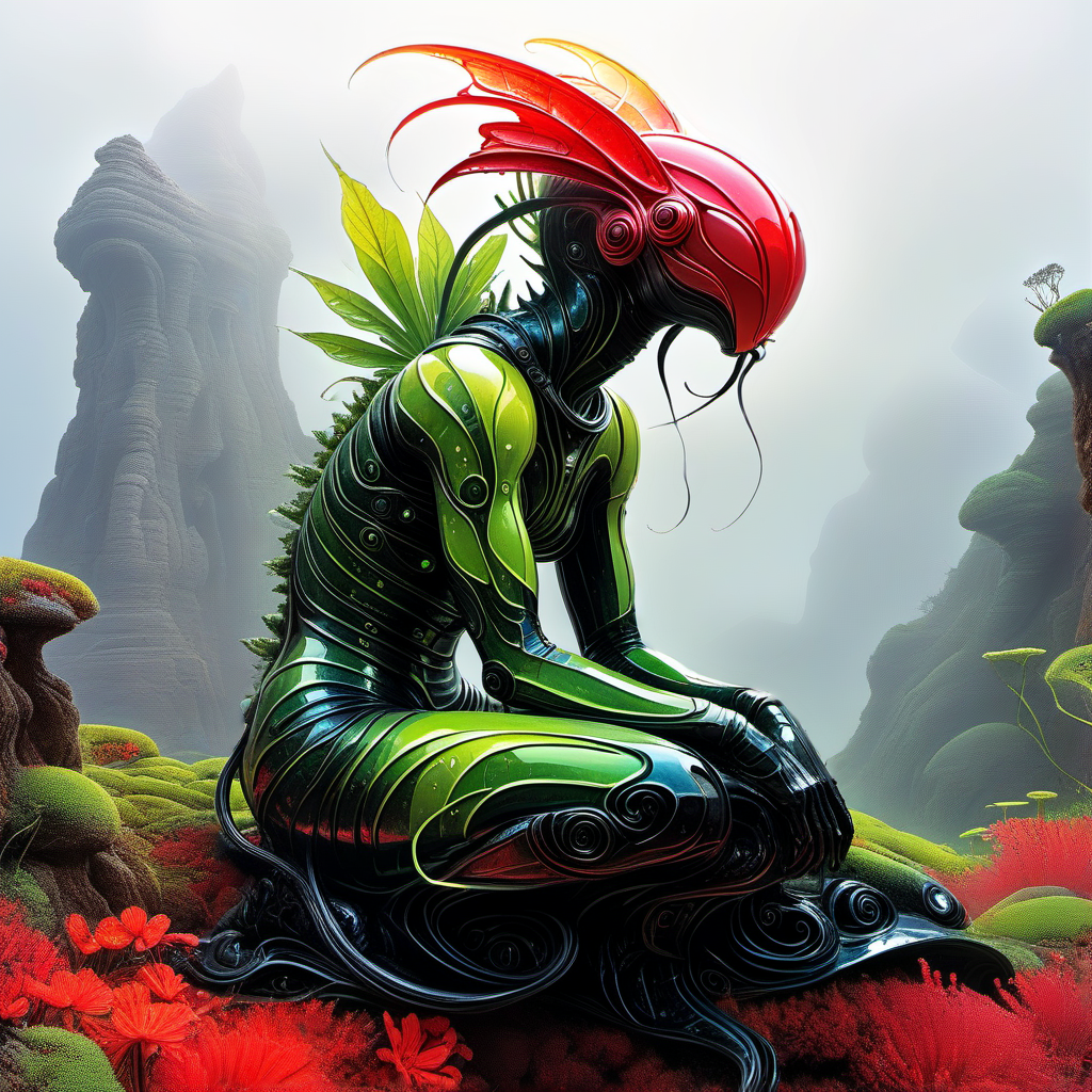 very detailed
line art drawing Grappling Sundew
Alien, Biotechnological, Timeless
The Limbless Sphinx: Sitting or reclining with arms and legs tucked close to the body, resembling a limbless statue or sculpture.
dim Plateau
dreadful weather
Chris Foss, Bridget Bate Tichenor, Eugene Delacroix
<lora:MJ52:0.5> <lora:clothing_slider_v19:-2> <lora:sd_xl_dpo_lora_v1:1> <lora:linquivera:1> <lora:zavy-cntrst-sdxl:1> <lora:artfullyFLOWER_SDXL_V1:1> Artflwr