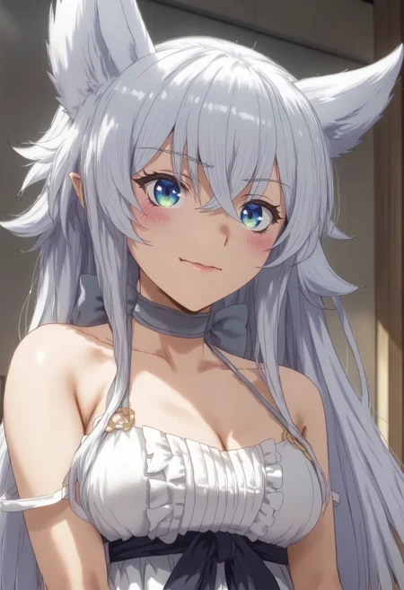 lv2fenrys, 1girl, <lora:Lv2Fenrys>