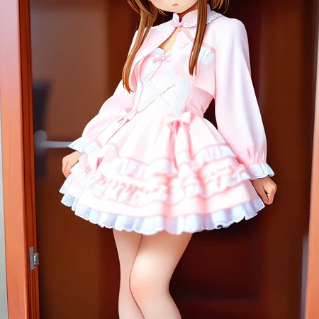 <lora:sweetfrilldress:1>,sweetfrilldress, masterpiece, best quality, amazing quality, newest