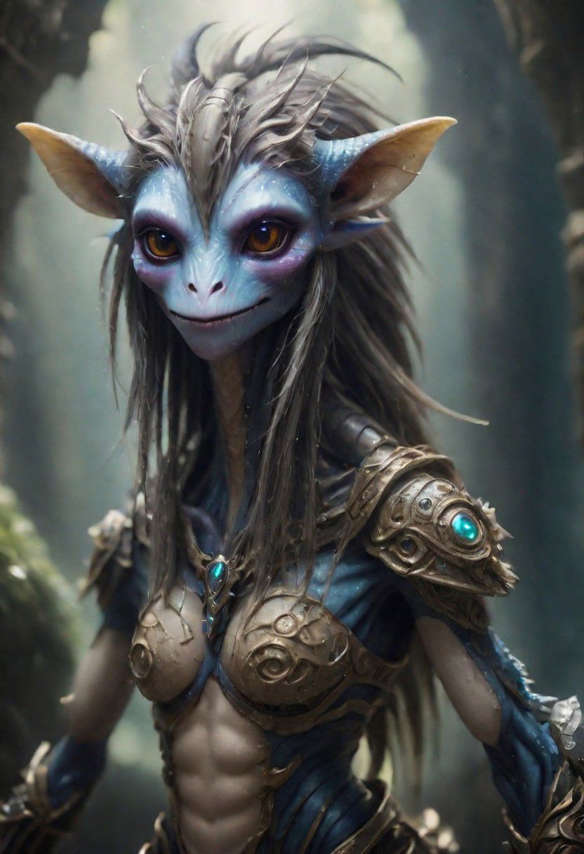 photography in the style of Labirynth, the dark crystal  movies, pokemon, close up of (cute) and (fantasy) creature with a (diminute) sword stained with (intrincated detailed:1.5), in a beautiful and ruined ,fantasy,hyper detailed, real skin imperfections, hard lighting, bokeh, ((curi:1.2))(inspire forms in most beautiful New race:1.4) (beautiful:1.4) (ambient fantasy:1.0)(hultrarealistic:1.5),art by mooncryptowow(the creature is coming out of a huge cake:1.4)