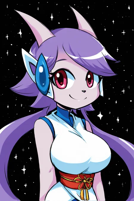 Feminine, intricate, score_9, score_8_up, score_7_up, score_6_up, score_5_up, anthro, white overtunic, blue shirt, big breasts, face focus, smile,
BREAK
<lora:pony_good_hands:1>, good_hands, better_hands,
BREAK
stars in background, sparkling background, boxed background, outdoor, dark setting, black-white background, dynamic background, sash lilac, long pigtails, <lora:Sash_Lilac_Second_Game:1>