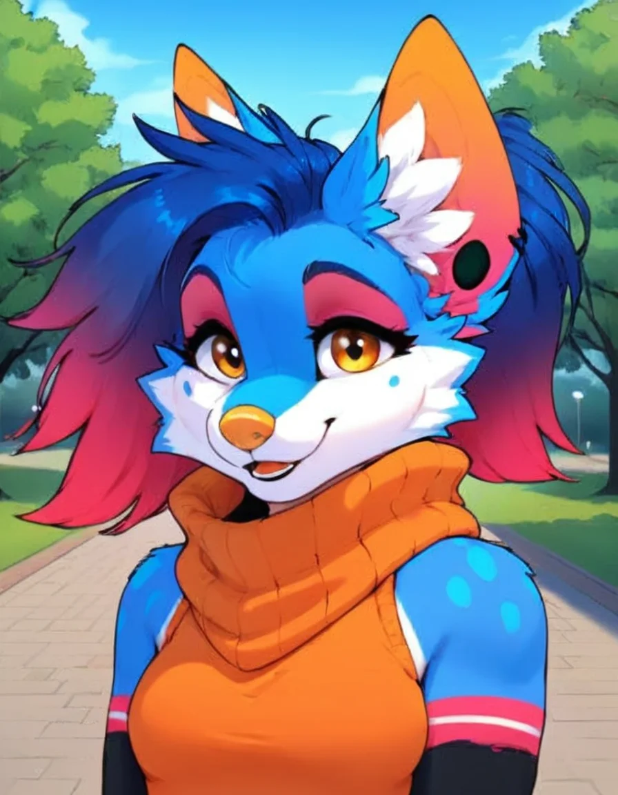 <lora:jay:1> jay, in a park