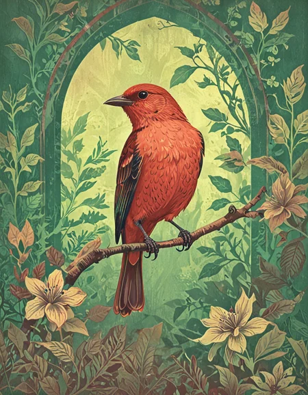 novuschroma15 style Bird Garden <lora:novuschroma15 style_colorfx:1> <lora:sdxl_lightning_8step_lora:1>