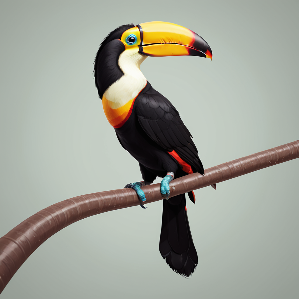 toucan, birb, <lora:Birb_XL_kk-000005:0.6>