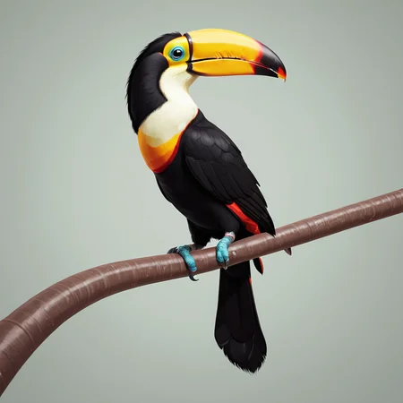 toucan, birb, <lora:Birb_XL_kk-000005:0.6>