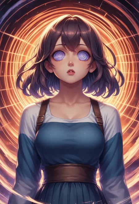 score_9, score_8_up, score_7_up,
masterpiece, best quality, detailed, amazing quality,
detailed background,
dynamic pose,
solo, 1woman, woman,
easynegative, spiral_eyes_mania, detailed eyes, @_@