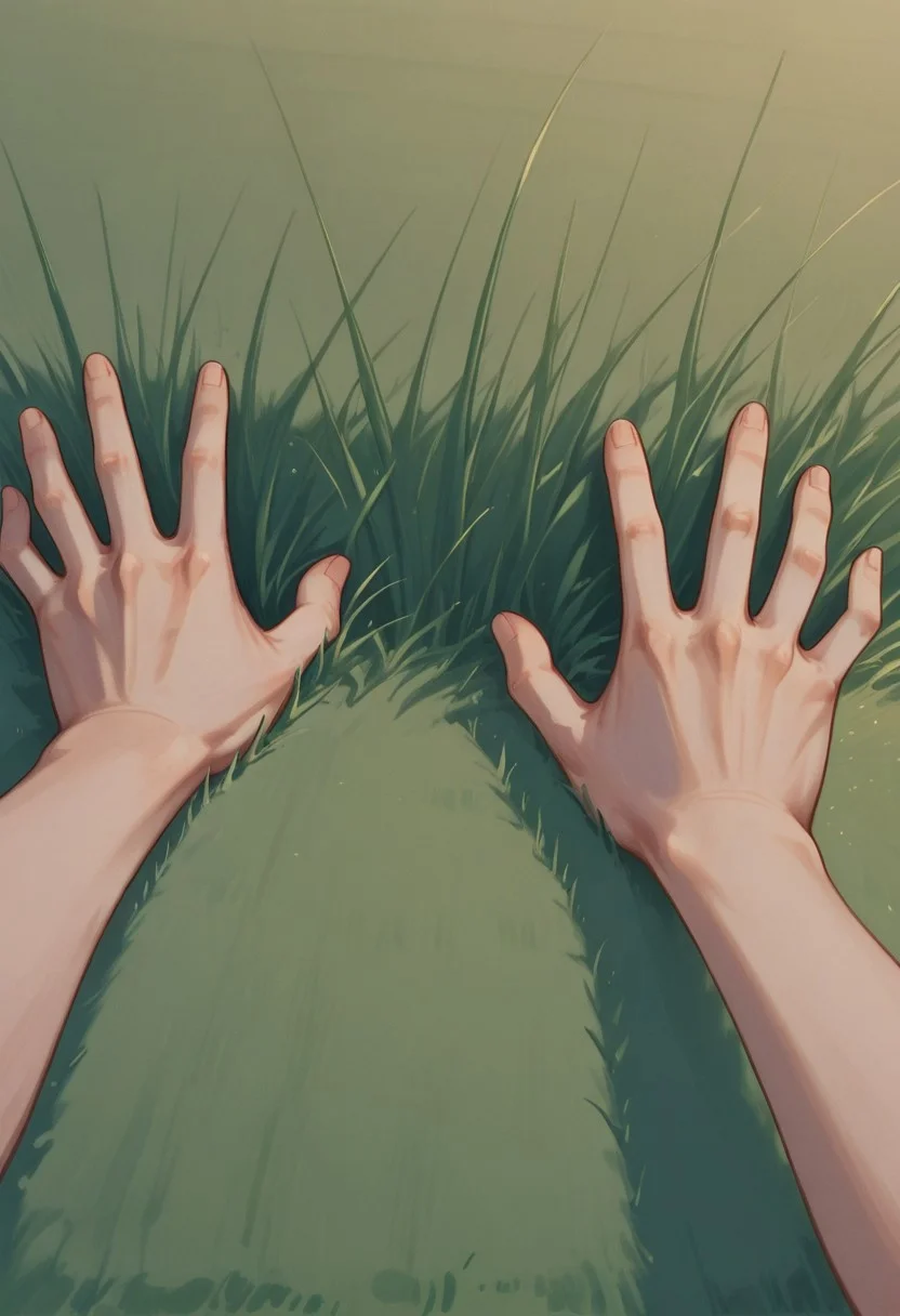 embedding:lazympos, povkabedon, (grass:1.5), no humans, arms, still life