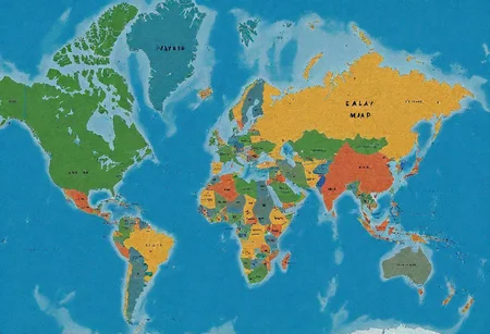 (World Map), Painstaking Attention To Details