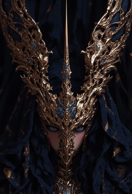 "The high priestess of the Order of the Black Veil lent her support to the newborn chaos, inviting a dramatic change in world equilibrium."