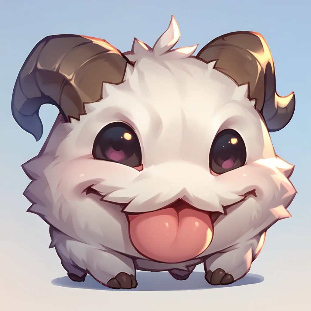 score_9, score_8_up, score_7_up, score_6_up, p0r0, no humans, animal focus, horns, <lora:Poro_v1:0.9>, full body, looking at viewer, animal, chibi,